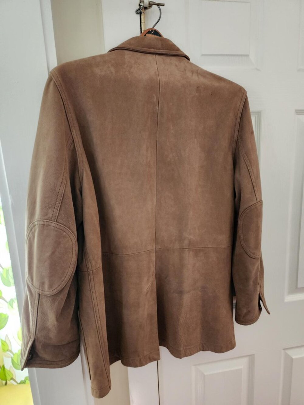 Men's Vintage Orvis Bandera Suede Leather Blazer / Field Jacket - Picture 2 of 5